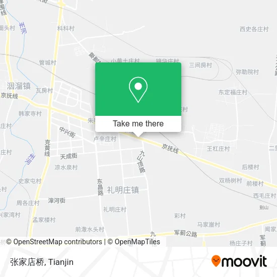 张家店桥 map