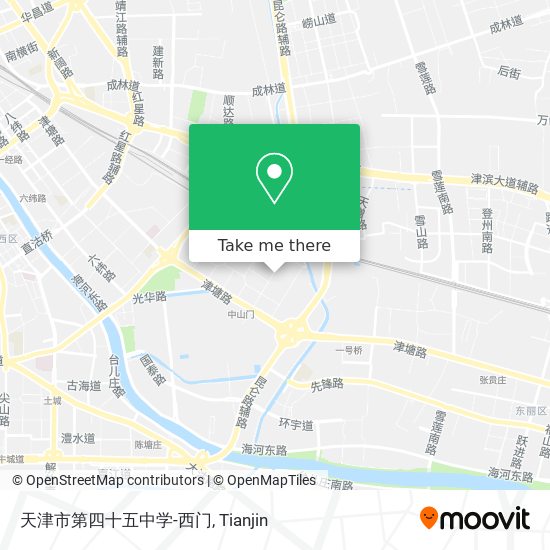 天津市第四十五中学-西门 map