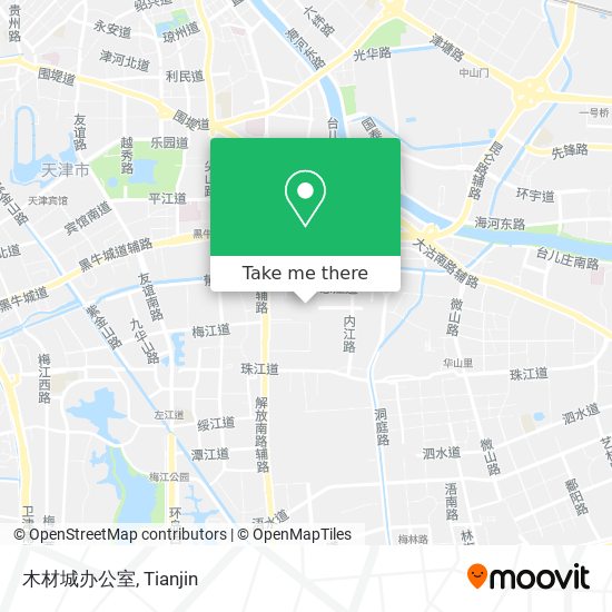 木材城办公室 map