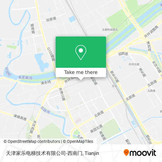天津家乐电梯技术有限公司-西南门 map