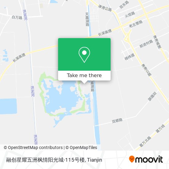 融创星耀五洲枫情阳光城-115号楼 map