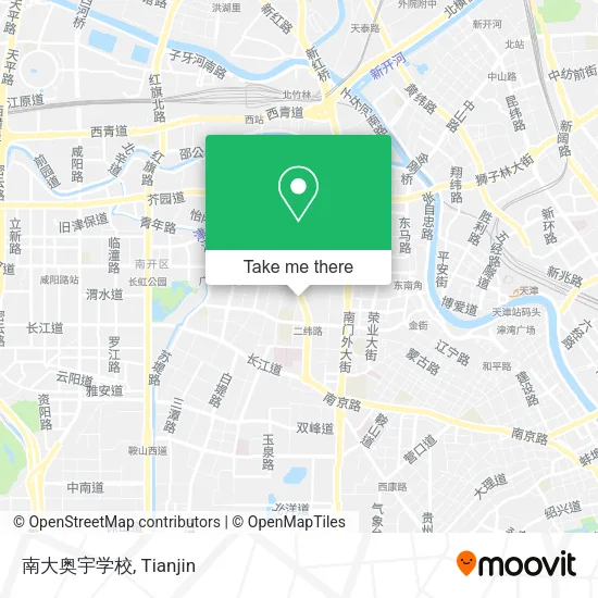 南大奥宇学校 map