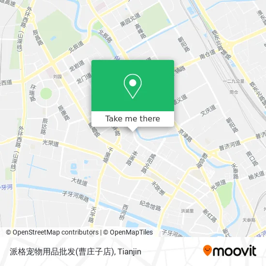 派格宠物用品批发(曹庄子店) map
