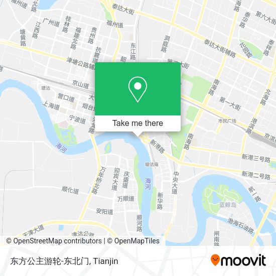 东方公主游轮-东北门 map