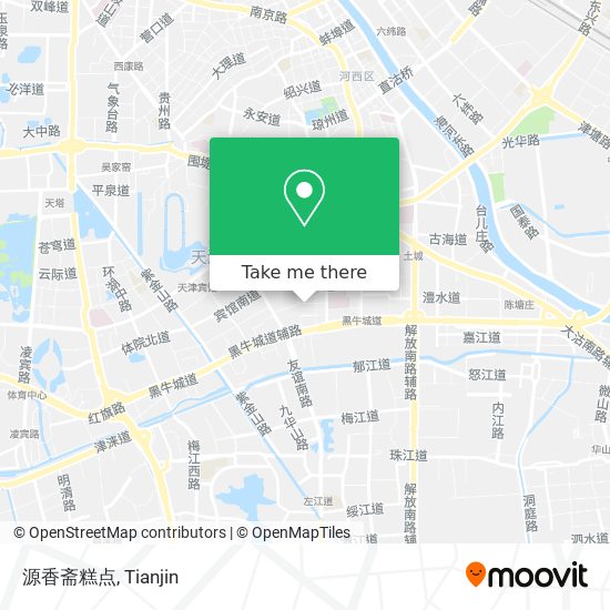 源香斋糕点 map