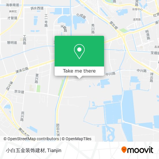 小白五金装饰建材 map