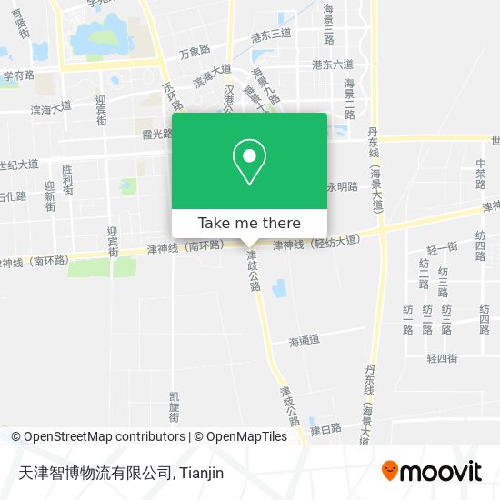 天津智博物流有限公司 map