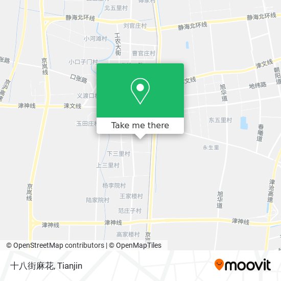 十八街麻花 map