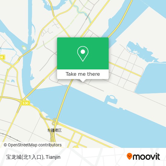宝龙城(北1入口) map