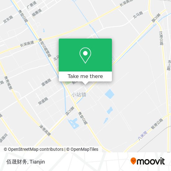 佰晟财务 map