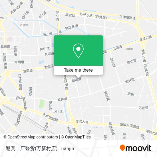 迎宾二厂酱货(万新村店) map