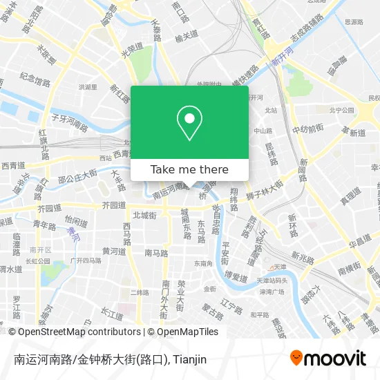 南运河南路/金钟桥大街(路口) map