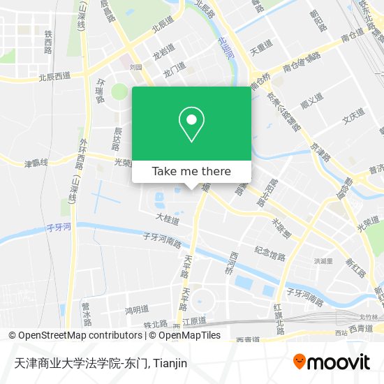 天津商业大学法学院-东门 map