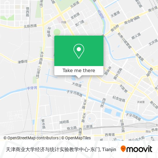 天津商业大学经济与统计实验教学中心-东门 map