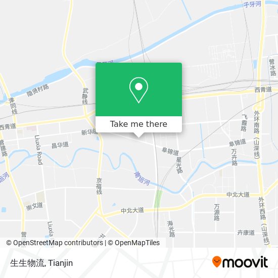 生生物流 map