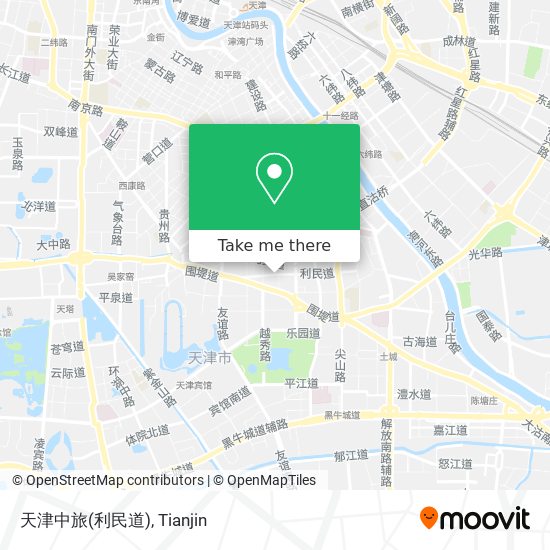 天津中旅(利民道) map