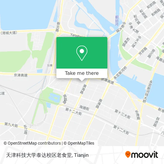天津科技大学泰达校区老食堂 map