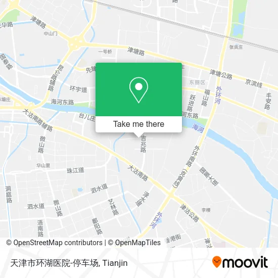 天津市环湖医院-停车场 map
