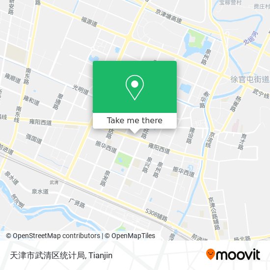 天津市武清区统计局 map