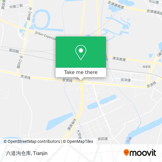 六道沟仓库 map