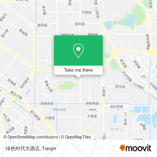绿色时代大酒店 map