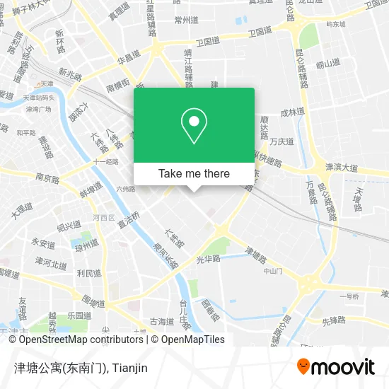 津塘公寓(东南门) map