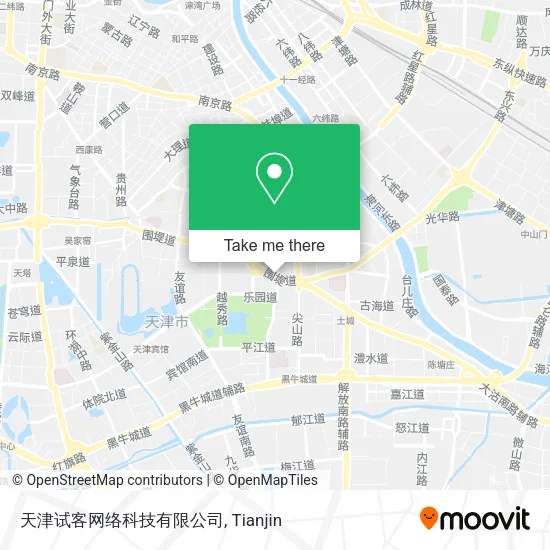 天津试客网络科技有限公司 map