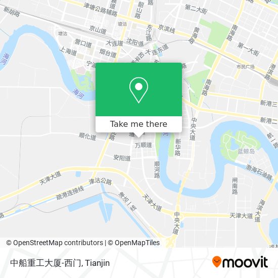中船重工大厦-西门 map