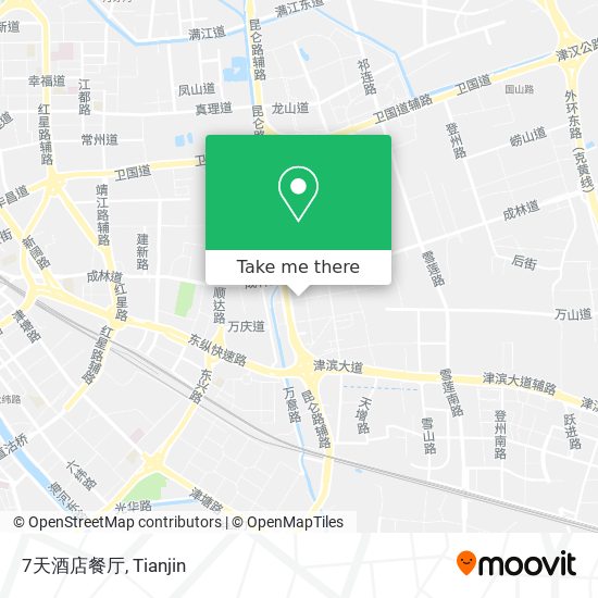 7天酒店餐厅 map