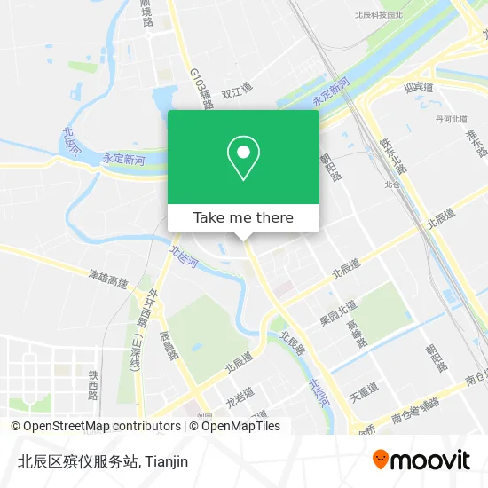 北辰区殡仪服务站 map