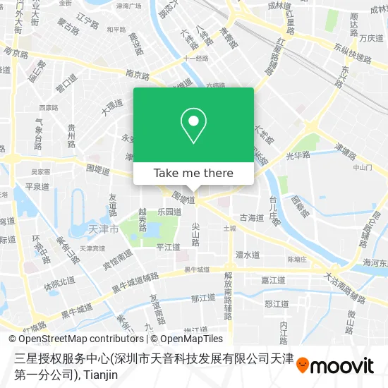 三星授权服务中心(深圳市天音科技发展有限公司天津第一分公司) map