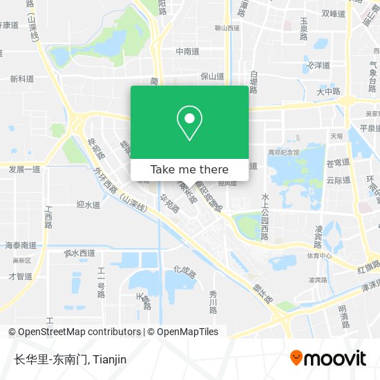 长华里-东南门 map