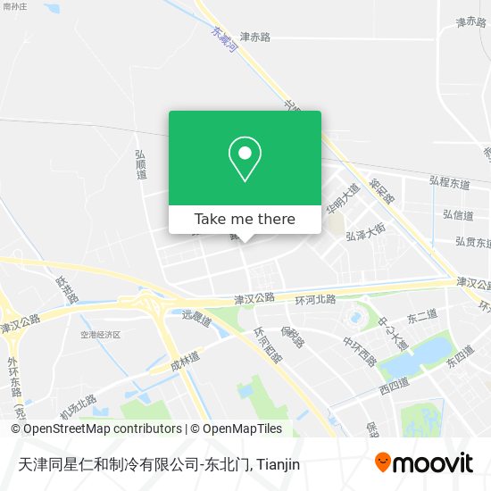 天津同星仁和制冷有限公司-东北门 map