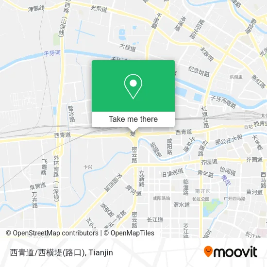 西青道/西横堤(路口) map
