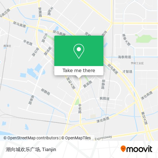 潮向城欢乐广场 map