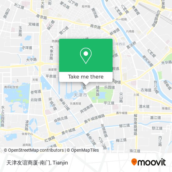 天津友谊商厦-南门 map