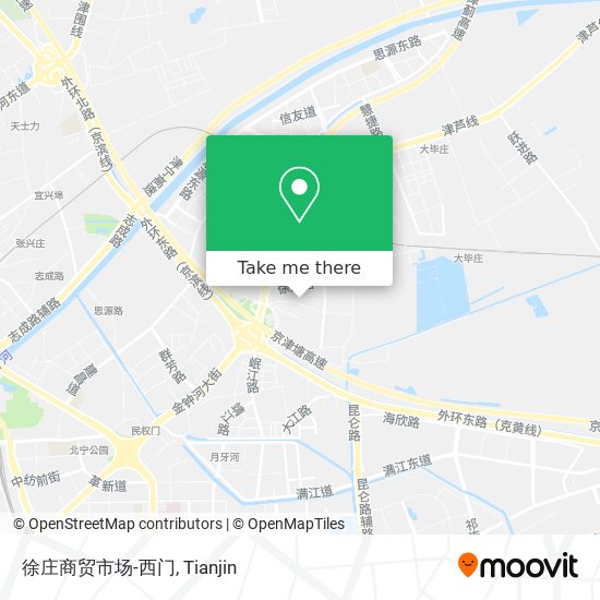 徐庄商贸市场-西门 map