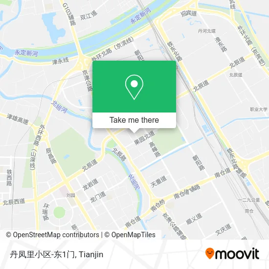 丹凤里小区-东1门 map