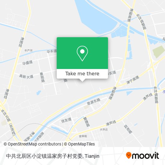 中共北辰区小淀镇温家房子村党委 map