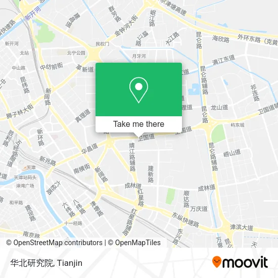 华北研究院 map