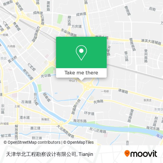 天津华北工程勘察设计有限公司 map