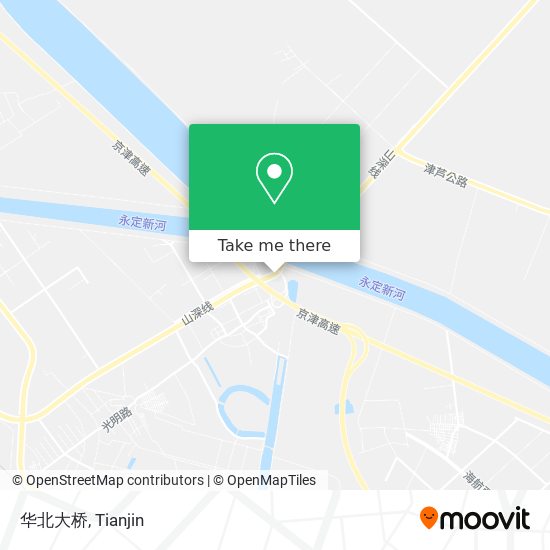 华北大桥 map