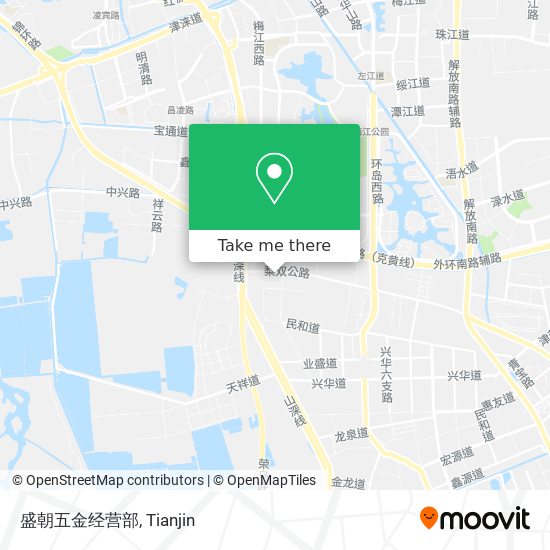 盛朝五金经营部 map