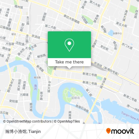 瀚博小渔馆 map