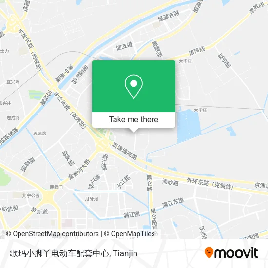 歌玛小脚丫电动车配套中心 map