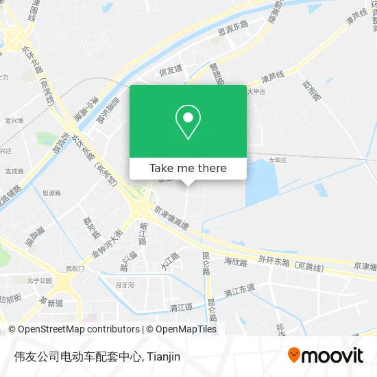 伟友公司电动车配套中心 map