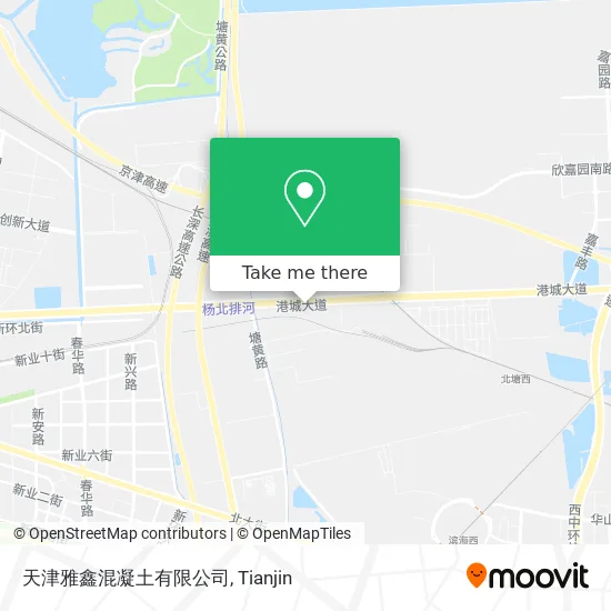 天津雅鑫混凝土有限公司 map