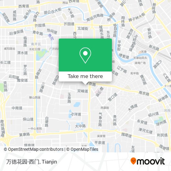 万德花园-西门 map