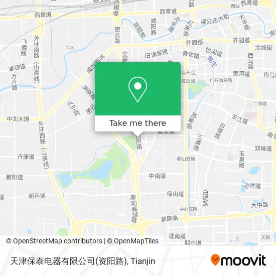 天津保泰电器有限公司(资阳路) map
