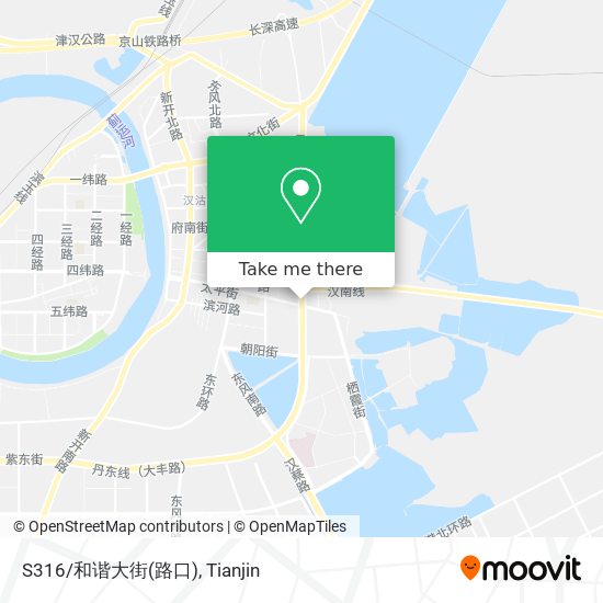 S316/和谐大街(路口) map